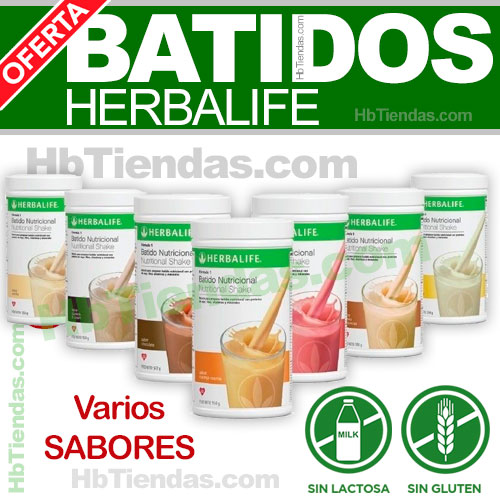 » BATIDOS Herbalife Fórmula 1 (550gr.)